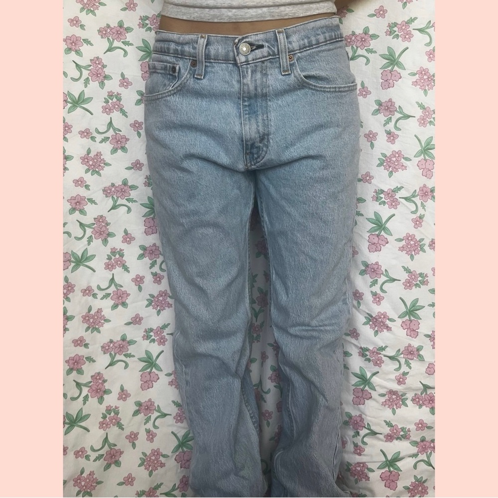 Levi Strauss Light Wash Straight Jeans